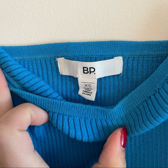 BP - Blue rib crop camisole, XS - Picture 3 of 8